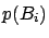 $p(B_i)$