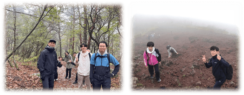登山の様子