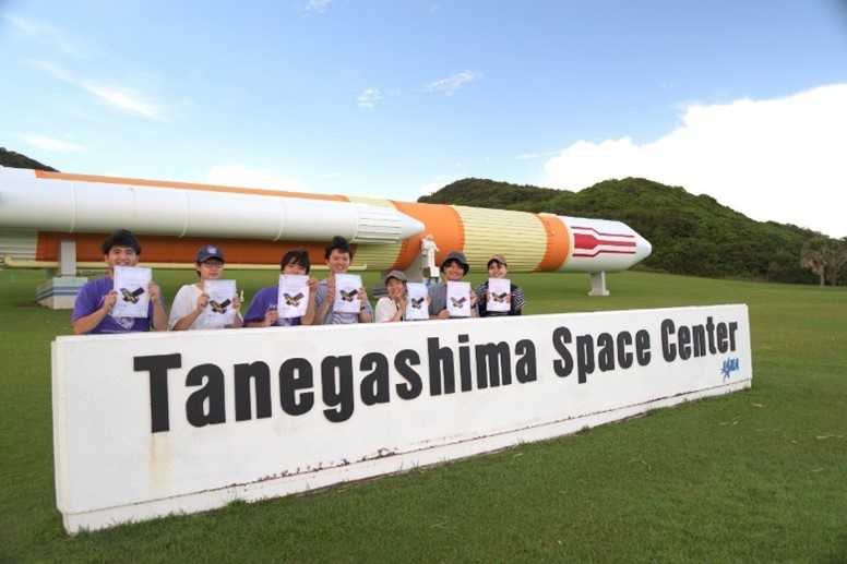 記念撮影 at 種子島宇宙センター