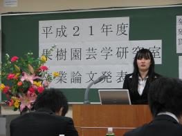 卒業論文発表会