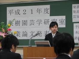 卒業論文発表会